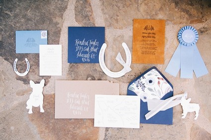 Equestrian themed wedding invitations