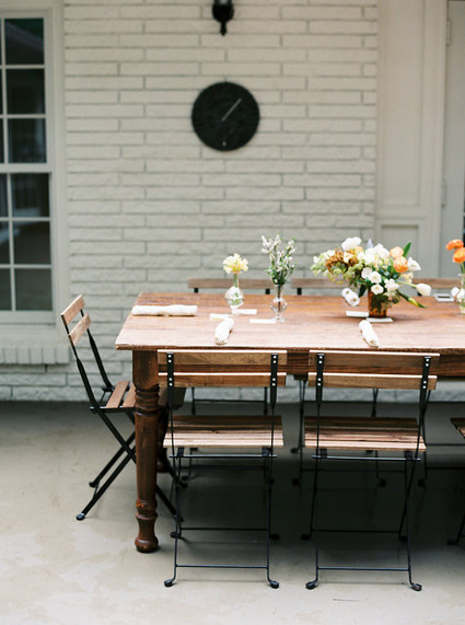 outdoor garden baby shower