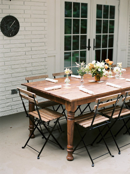 farmhouse table baby shower