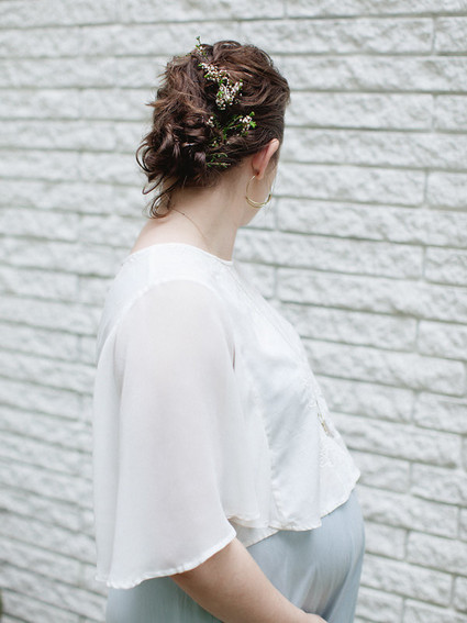 white maternity photos