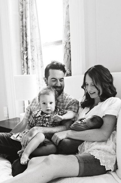 family newborn photos