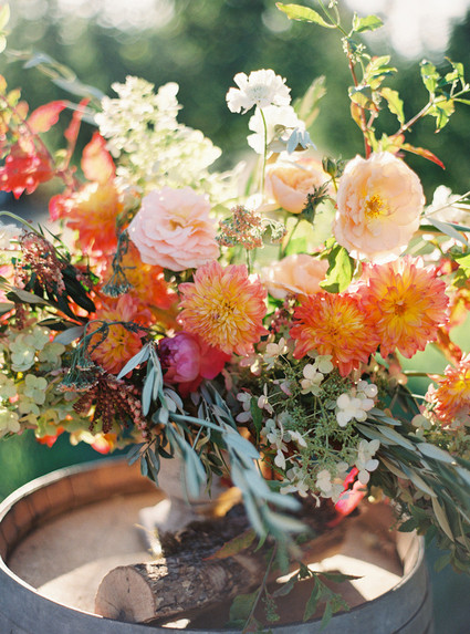 Summer wedding flowers