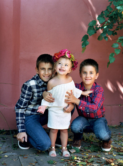 baby girl flower crown
