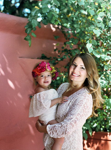 mama and baby portrait