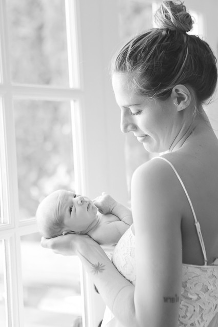 beachy newborn photos in Malibu