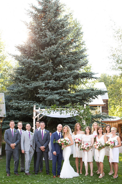 Romantic Summer Aspen wedding