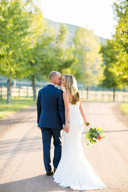 Romantic Summer Aspen wedding