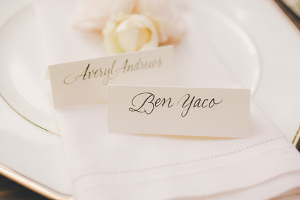 Escort cards
