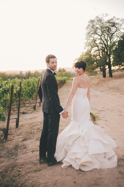 California vineyard wedding