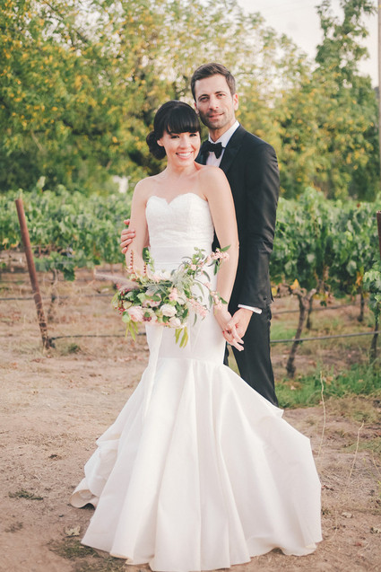 California vineyard wedding