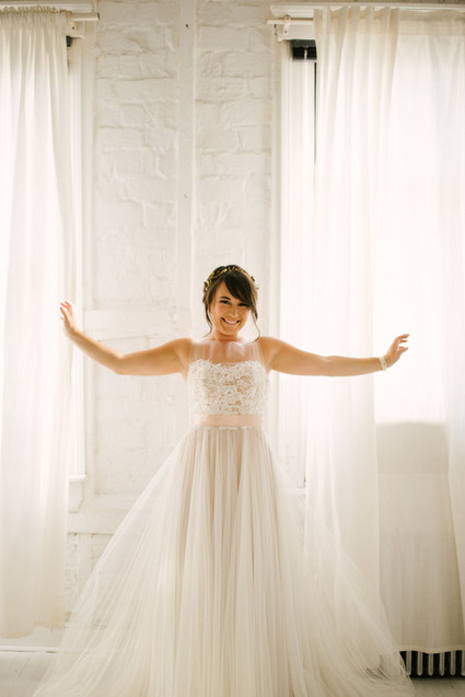 BHLDN wedding gown