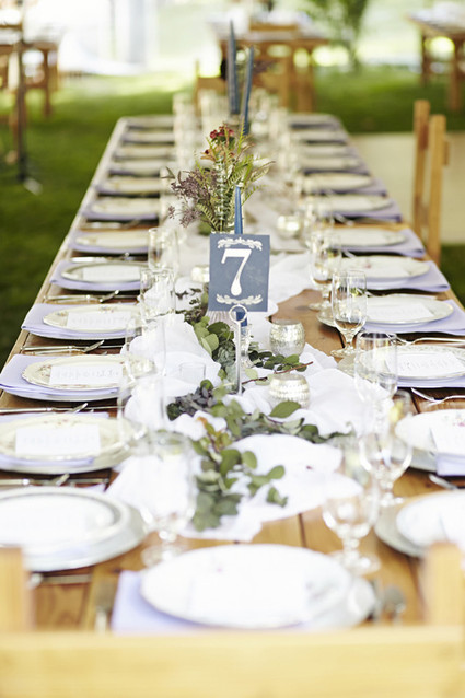 Vintage tablescape