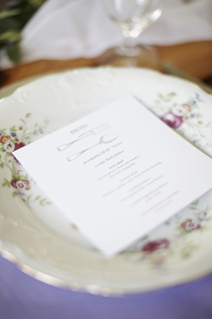 Vintage tablescape