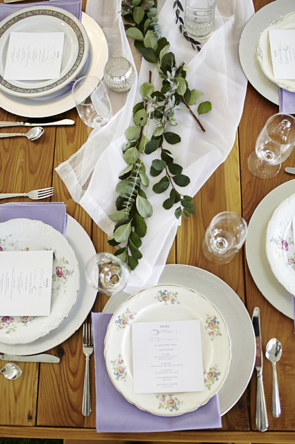 Vintage tablescape