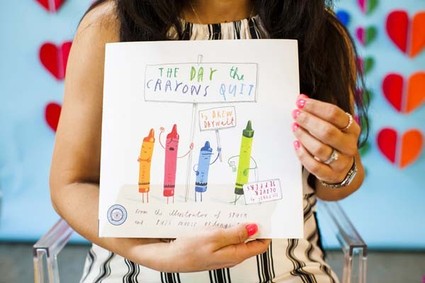 Colorful baby shower