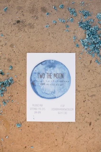 Indigo moon second birthday party Inspiration
