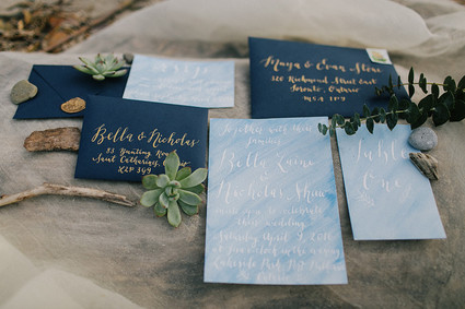 Wedding invitation suite