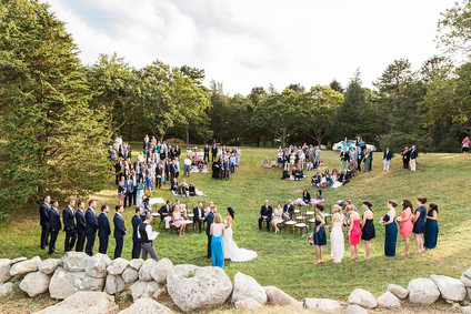 Whimsical Cape Cod farm wedding