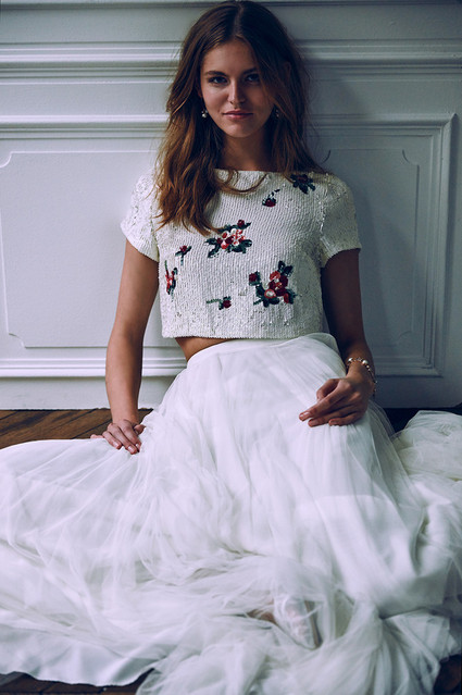 BHLDN wedding dress