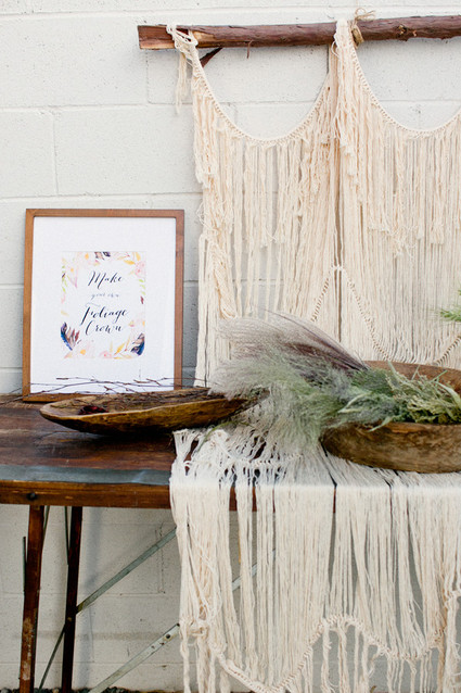 bohemian baby shower