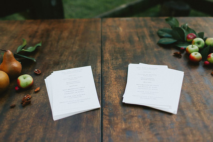 Fall southern wedding