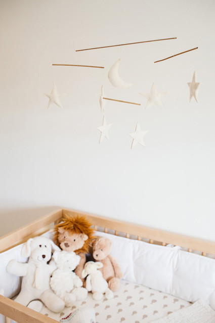 Neutral natural boys nursery