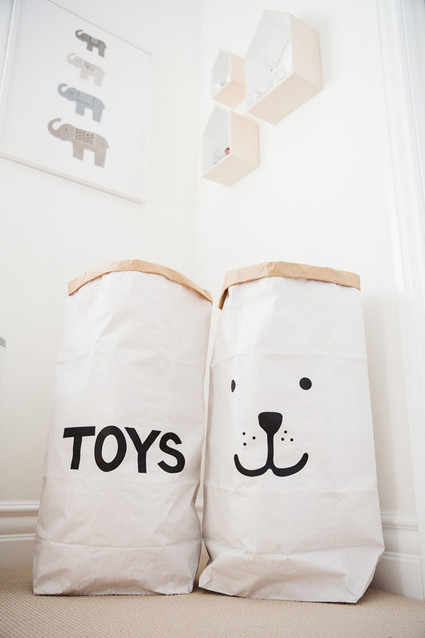 Neutral natural boys nursery