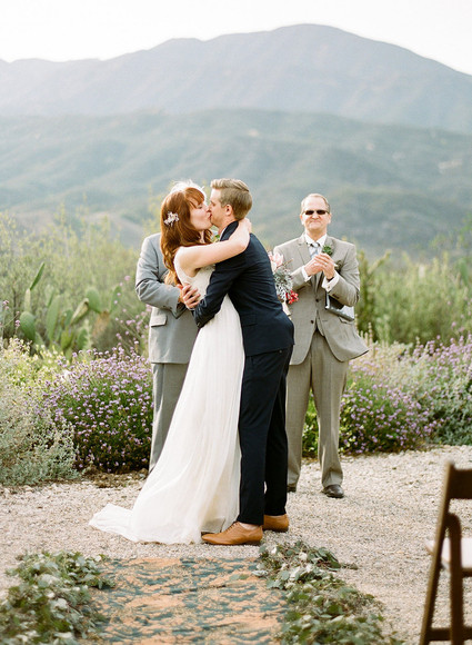Red Tall Ranch wedding ceremony