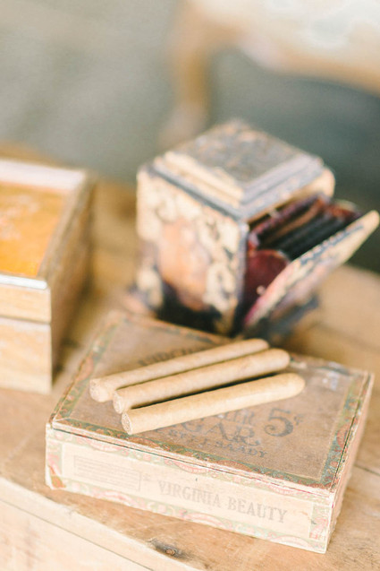 Vintage cigar box