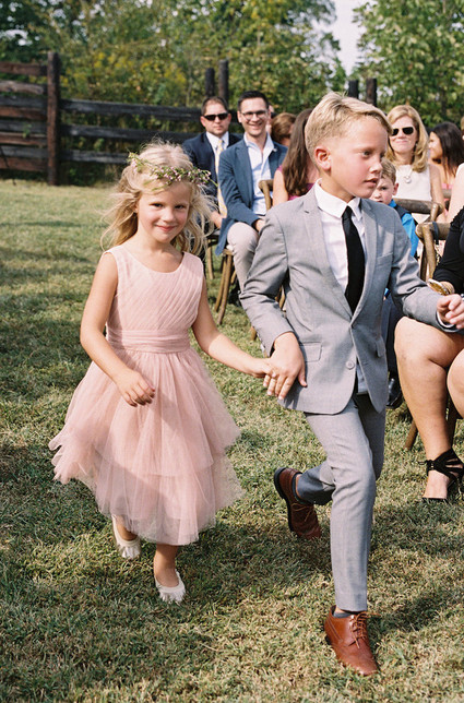 Flower girl portrait