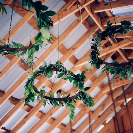 Rustic wedding decor