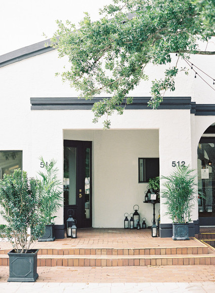 Classic white floral baby shower