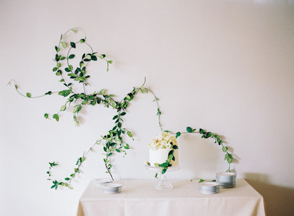 Classic white floral baby shower