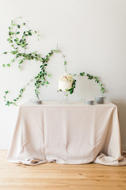 Classic white floral baby shower