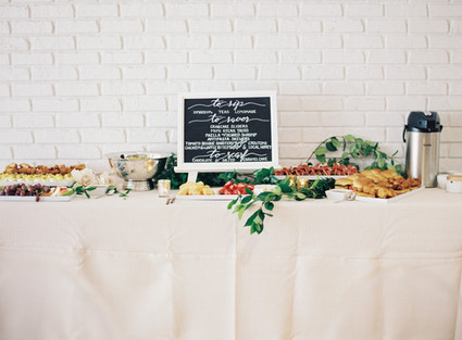 Classic white floral baby shower