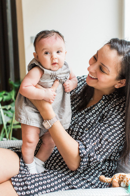 Classic white floral baby shower