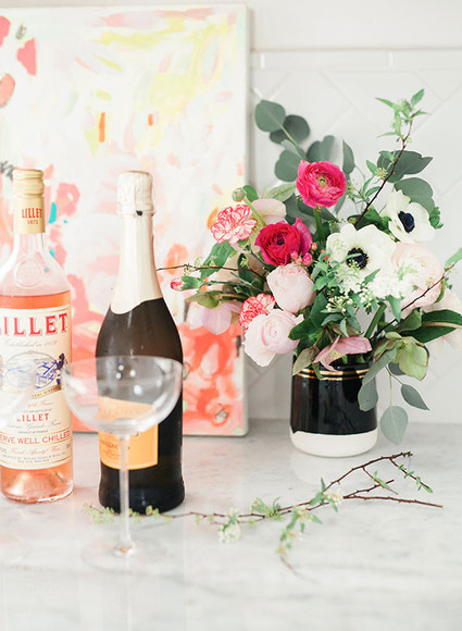 Valentine's Day cocktail