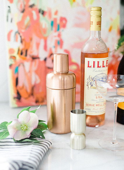 Valentine's Day cocktail