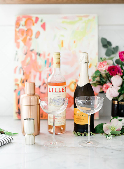 Valentine's Day cocktail