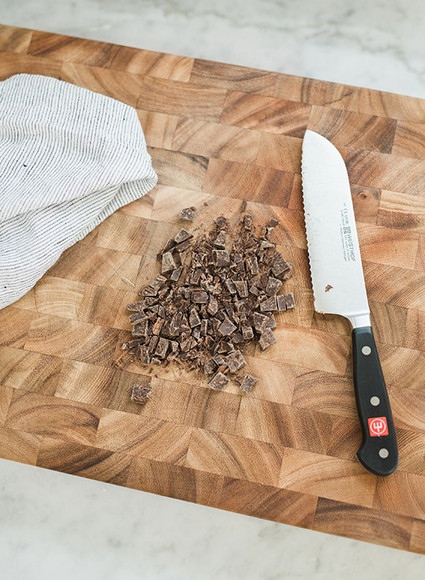 Valentine's Day chocolate pot de creme dessert