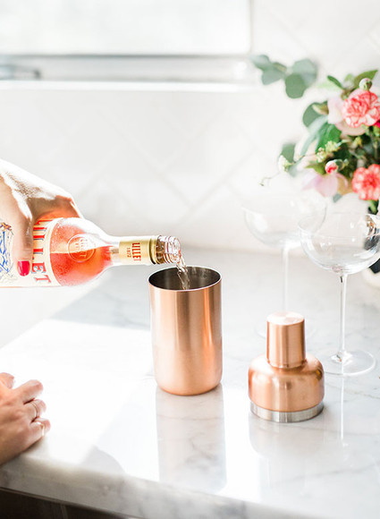 Valentine's Day cocktail