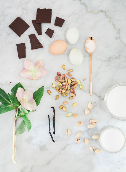 Valentine's Day chocolate pot de creme dessert