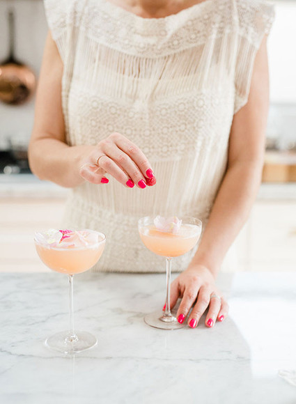 Valentine's Day cocktail