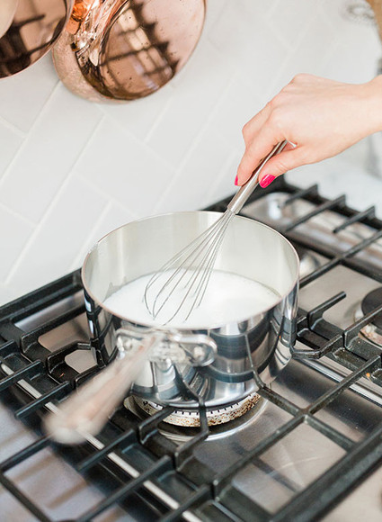 Valentine's Day chocolate pot de creme dessert