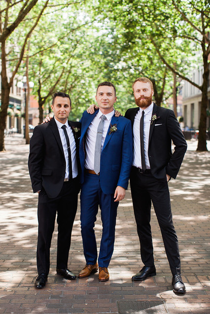 Groomsmen portrait