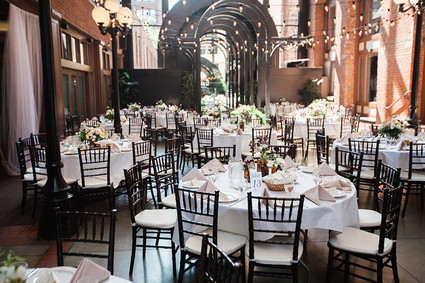 Elegant Seattle wedding reception