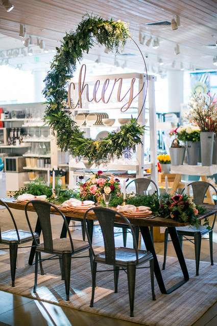 Rustic tablescape