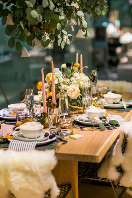 Bohemian tablescape