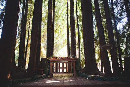 Colorful DIY woodsy wedding Wedding Inspiration