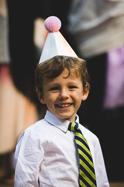 Colorful DIY woodsy wedding